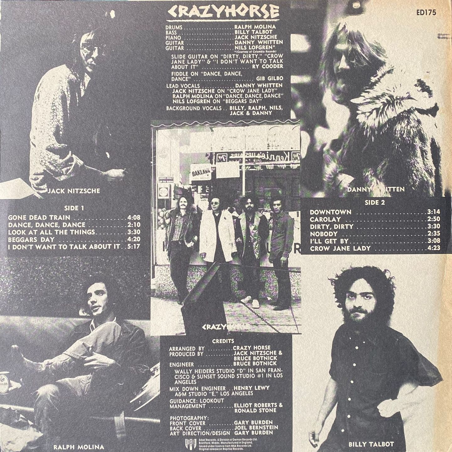 Crazy Horse - Crazy Horse | Edsel Records (ED175) - 2