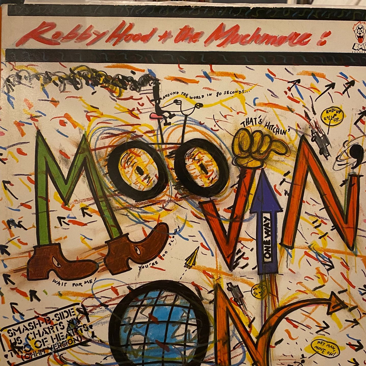 Robby Hood And The Much More - Moovin' On | BMS Records (BMS 311)