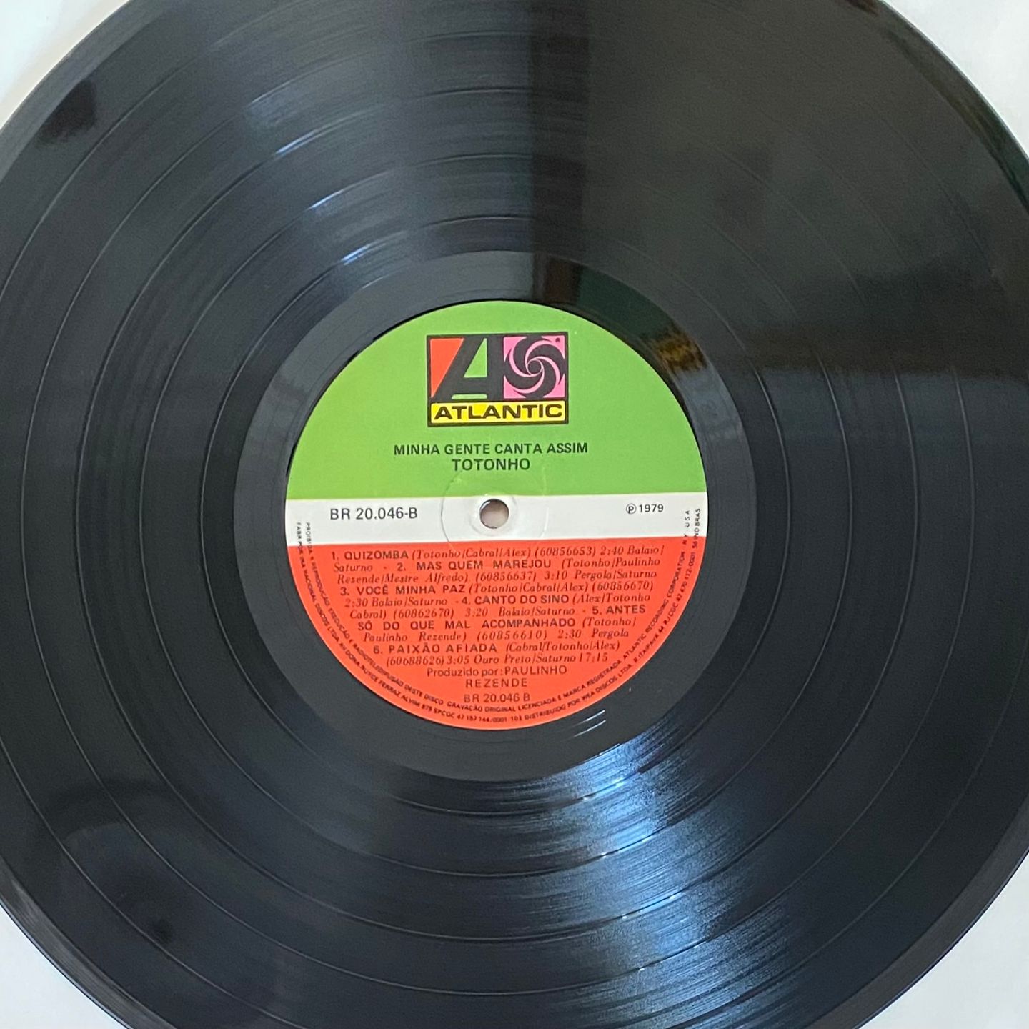 Totonho - Minha Gente Canta Assim | Atlantic (BR-20.046-B) - 4 Totonho - Minha Gente Canta Assim | Atlantic (BR-20.046-B) - 4