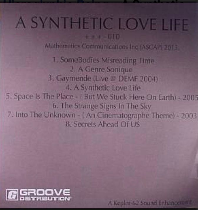 Hieroglyphic Being - A Synthetic Love Life | + + + (+ + + 10) - 2