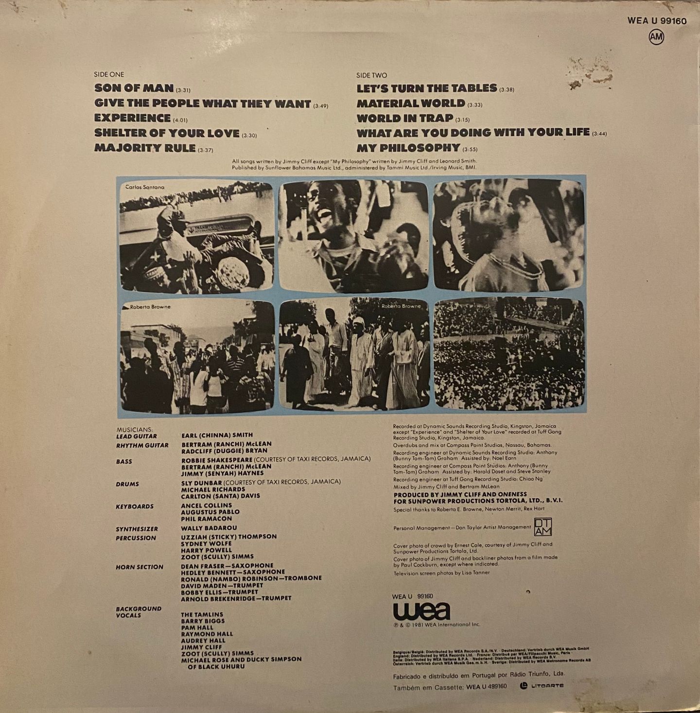 Jimmy Cliff - Give The People What They Want | WEA (WEA U 99160) - 2