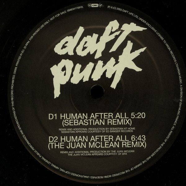 Daft Punk - Human After All | Virgin (094634170918) - 2