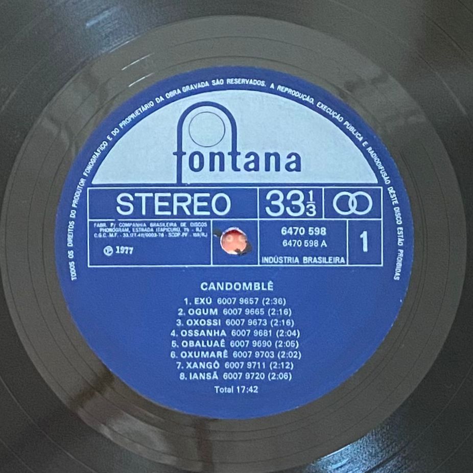 Djalma Correa - Candomblé | Fontana (6470598) - 3 Djalma Correa - Candomblé | Fontana (6470598) - 3