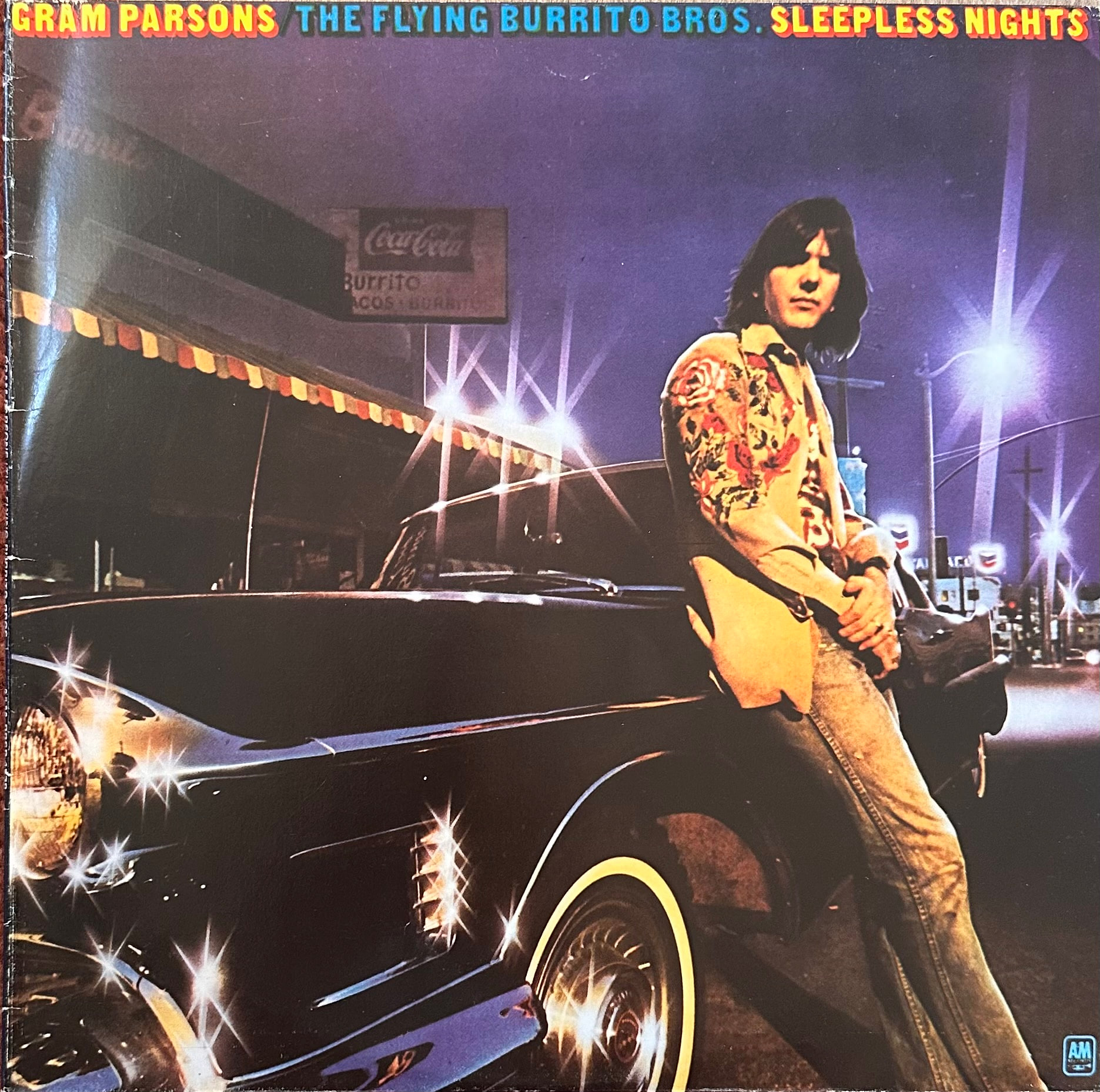 Gram Parsons / The Flying Burrito Bros - Sleepless Nights | A&M Records (PPSP 4578)