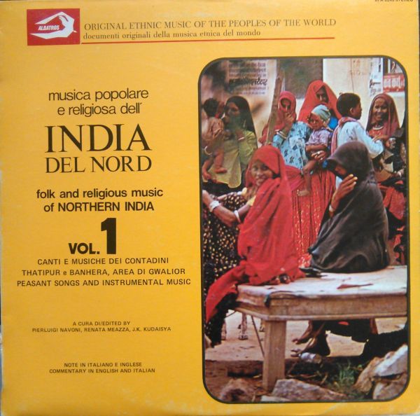 Various - Musica Popolare E Religiosa Dell'India Del Nord Vol. 1 | Albatros (VPA 8249)