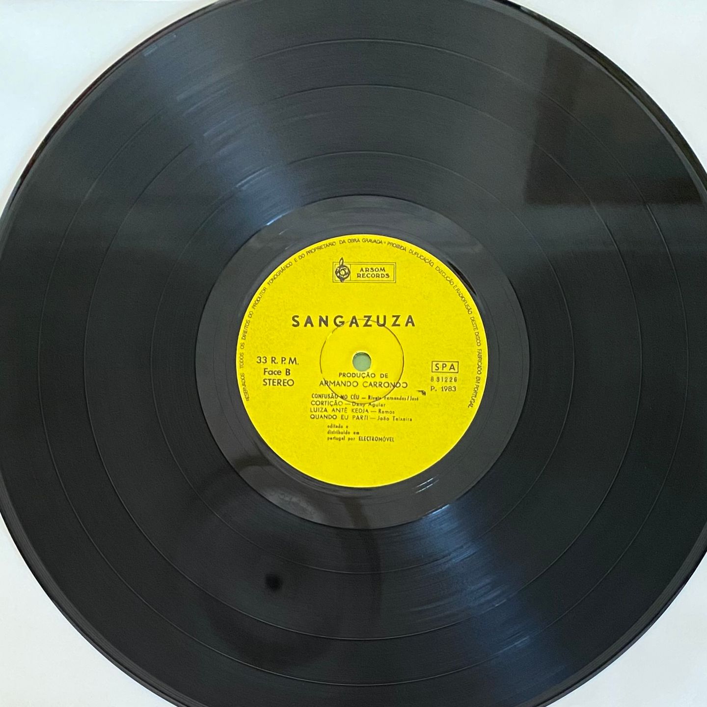 Sangazuza - Quando Eu Parti | Arsom Records (831226) - 4 Sangazuza - Quando Eu Parti | Arsom Records (831226) - 4