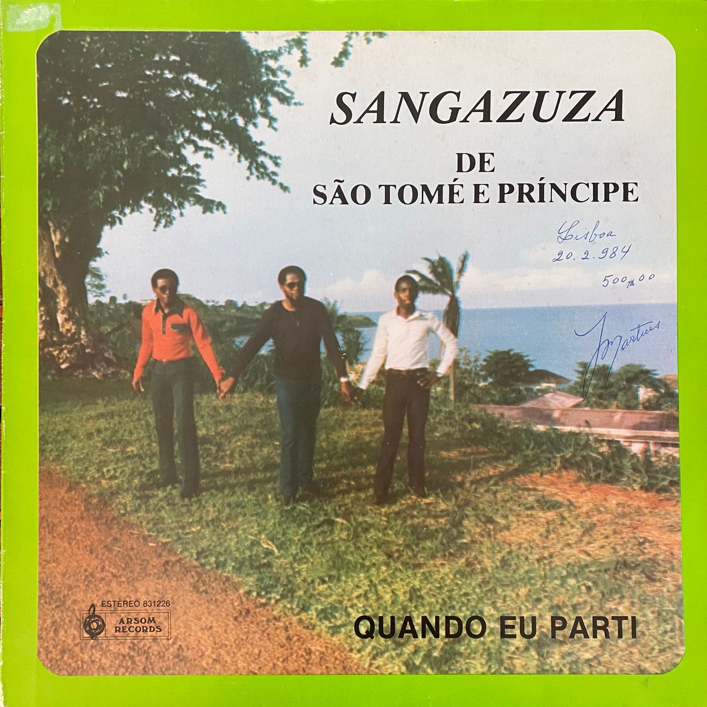 Sangazuza - Quando Eu Parti | Arsom Records (831226) - main Sangazuza - Quando Eu Parti | Arsom Records (831226) - main