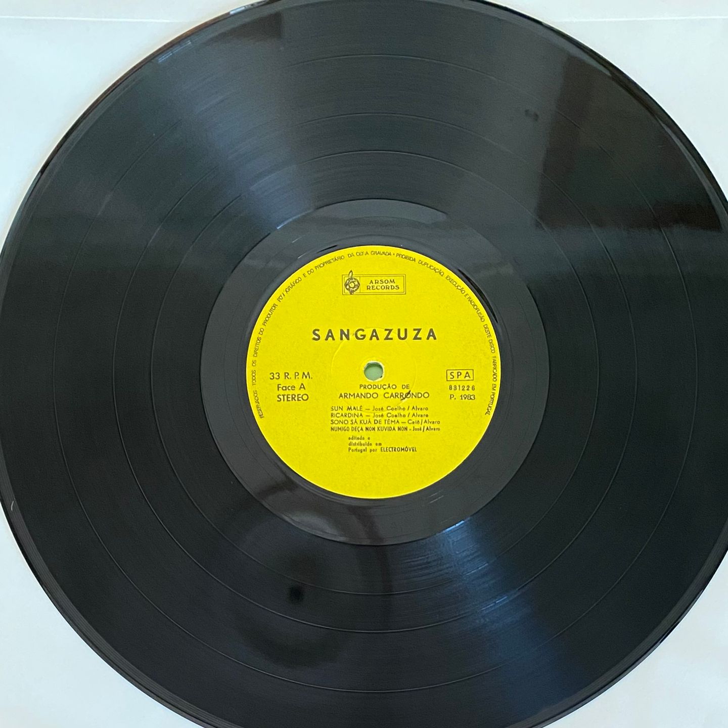 Sangazuza - Quando Eu Parti | Arsom Records (831226) - 3 Sangazuza - Quando Eu Parti | Arsom Records (831226) - 3