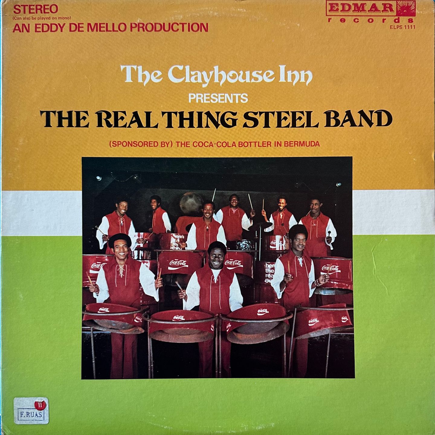 The Real Thing Steel Band - The Clay House Inn, Presents The Real Thing Steel Band | Edmar (ELPS 1111)