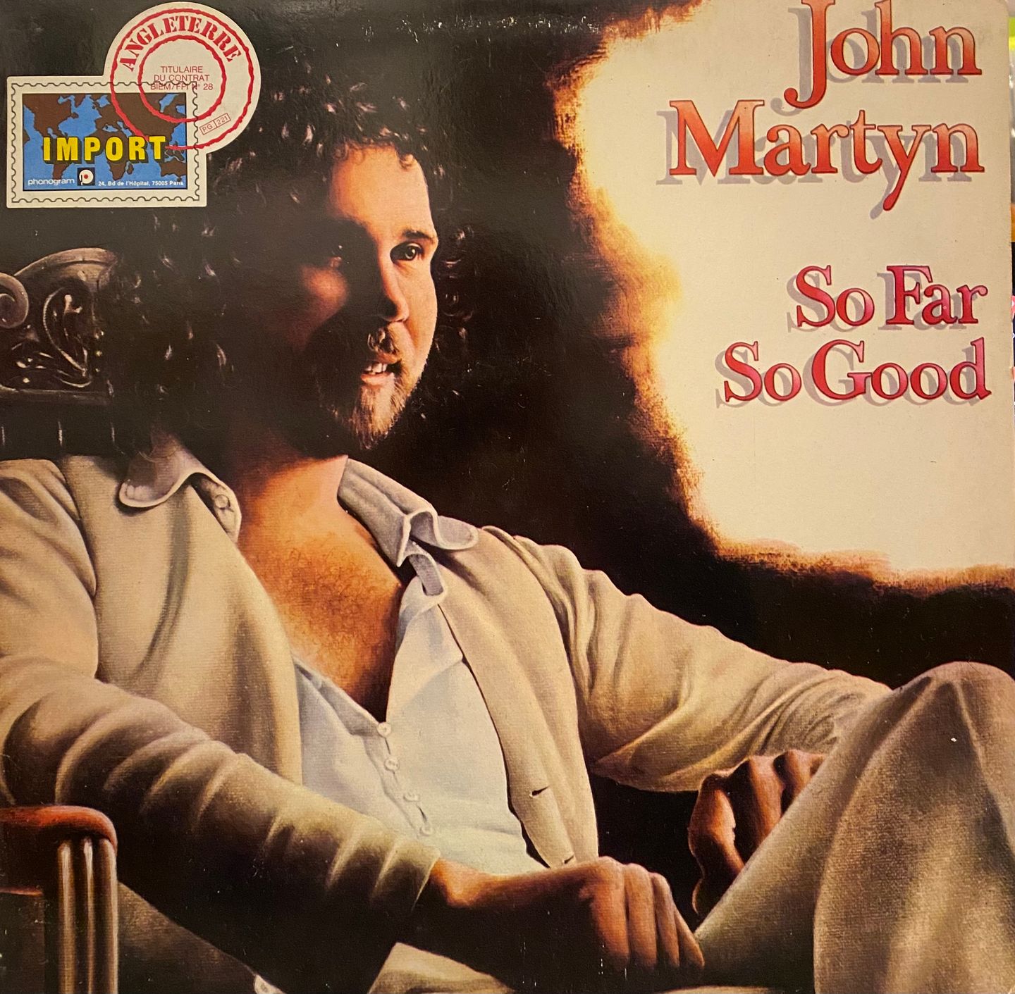 John Martyn - So Far So Good | Island Records (ILPS 9484)