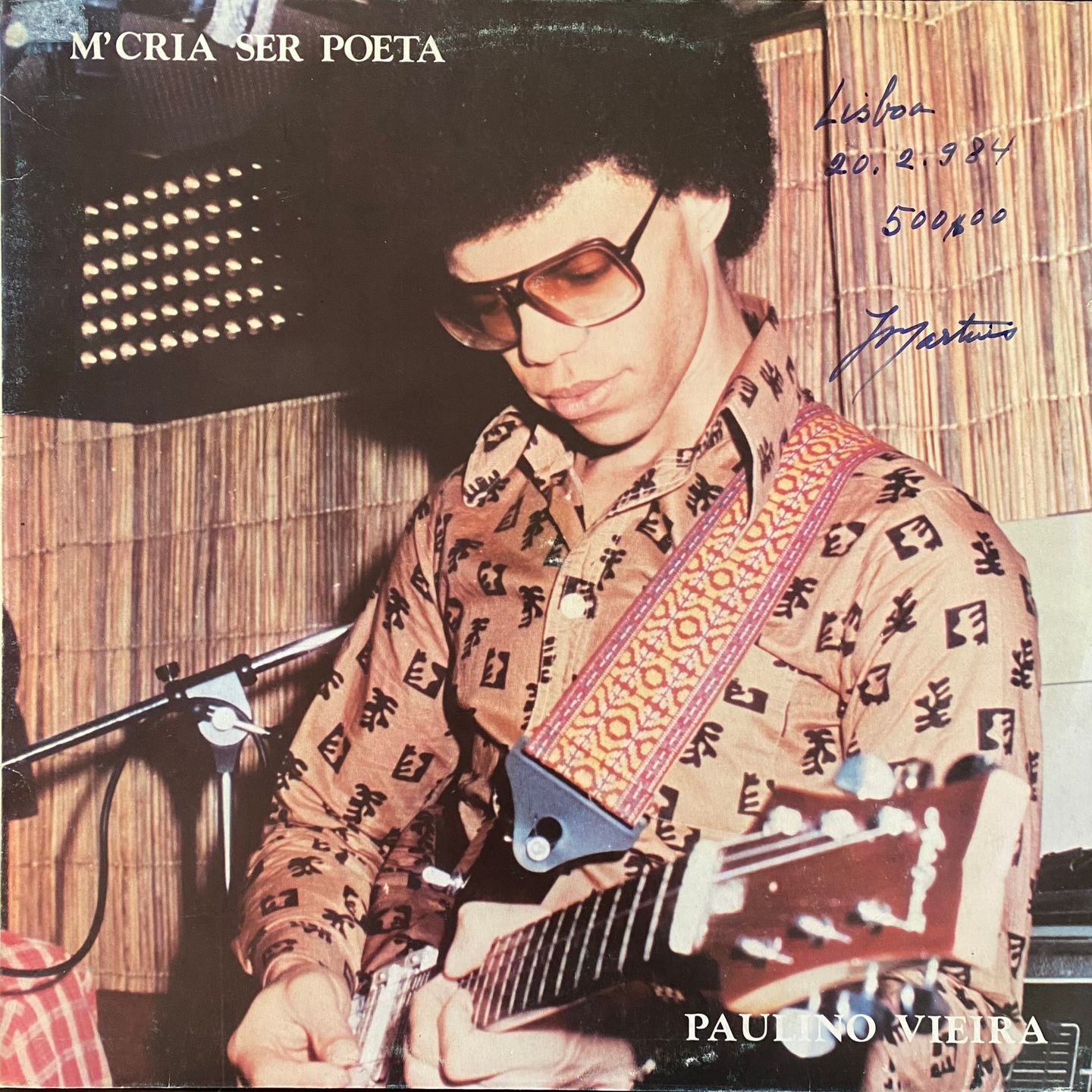 Paulino Vieira - M'Cria Ser Poeta | Discos Monte Cara (DMC 111-144) Paulino Vieira - M'Cria Ser Poeta | Discos Monte Cara (DMC 111-144)