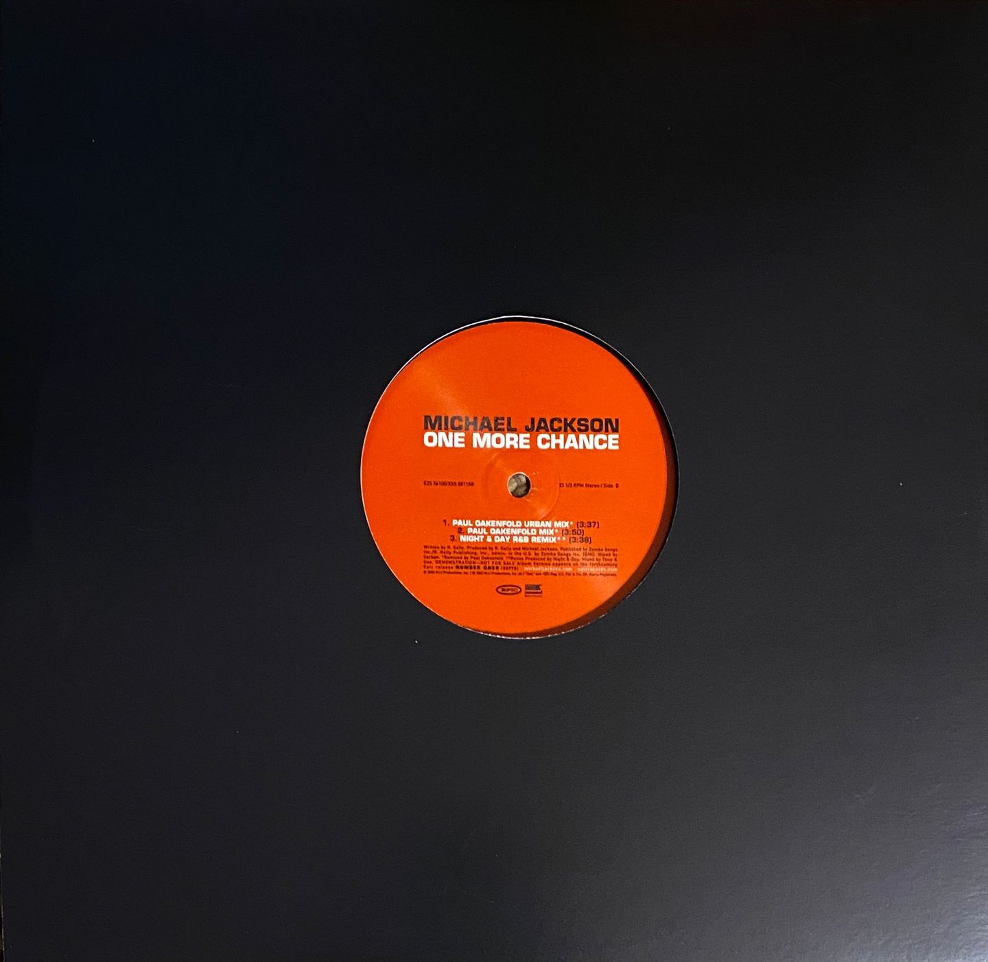 Michael Jackson - One More Chance | Epic (E2S 56100) - 4 Michael Jackson - One More Chance | Epic (E2S 56100) - 4