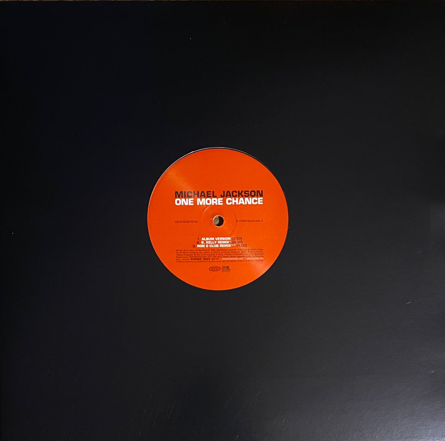 Michael Jackson - One More Chance | Epic (E2S 56100) - 2 Michael Jackson - One More Chance | Epic (E2S 56100) - 2