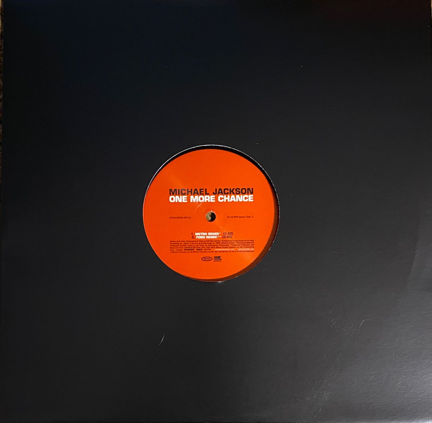 Michael Jackson - One More Chance | Epic (E2S 56100) - main Michael Jackson - One More Chance | Epic (E2S 56100) - main