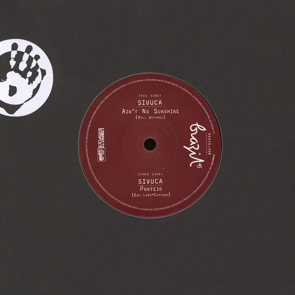 Sivuca - Ain't No Sunshine | Mr Bongo (BRZ45.068) - main