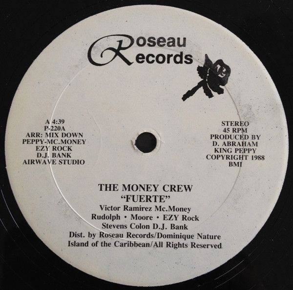 The Money Crew - Fuerte / The New Style | Roseau Records (P-220) - 2