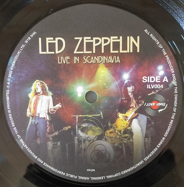 Led Zeppelin - Live In Scandinavia | Khemco (UK) Ltd (ILV004) - 3 Led Zeppelin - Live In Scandinavia | Khemco (UK) Ltd (ILV004) - 3
