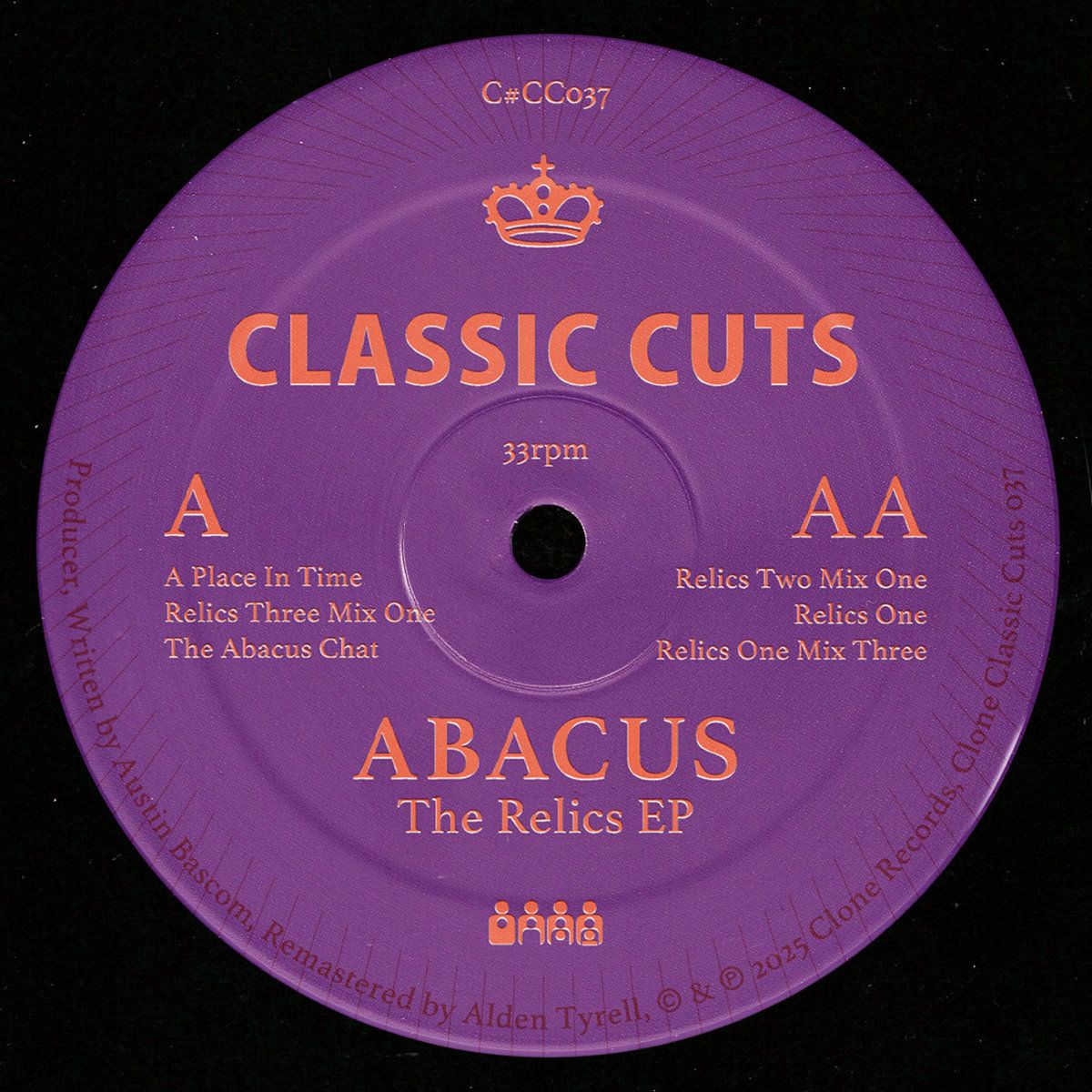 Abacus - The Relics E.P. | Clone Classic Cuts (C#CC037)