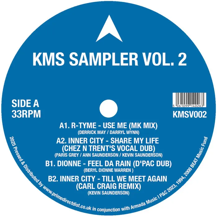 R-Tyme / Inner City / Dionne - KMS Sampler Vol. 2 | KMS Records (KMSV002) R-Tyme / Inner City / Dionne - KMS Sampler Vol. 2 | KMS Records (KMSV002)