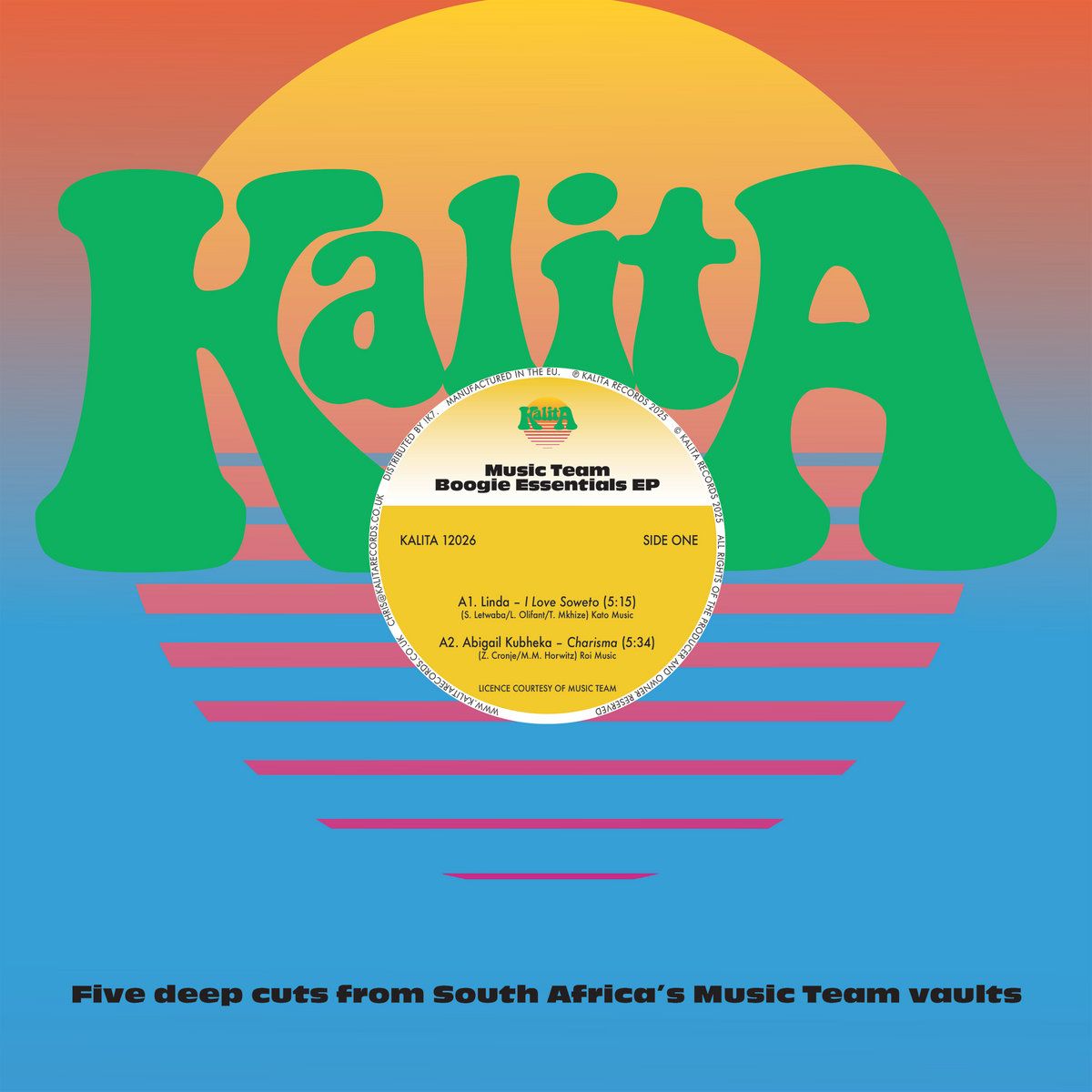 Various - Music Team Boogie Essentials EP | Kalita Records (KALITA 12026)