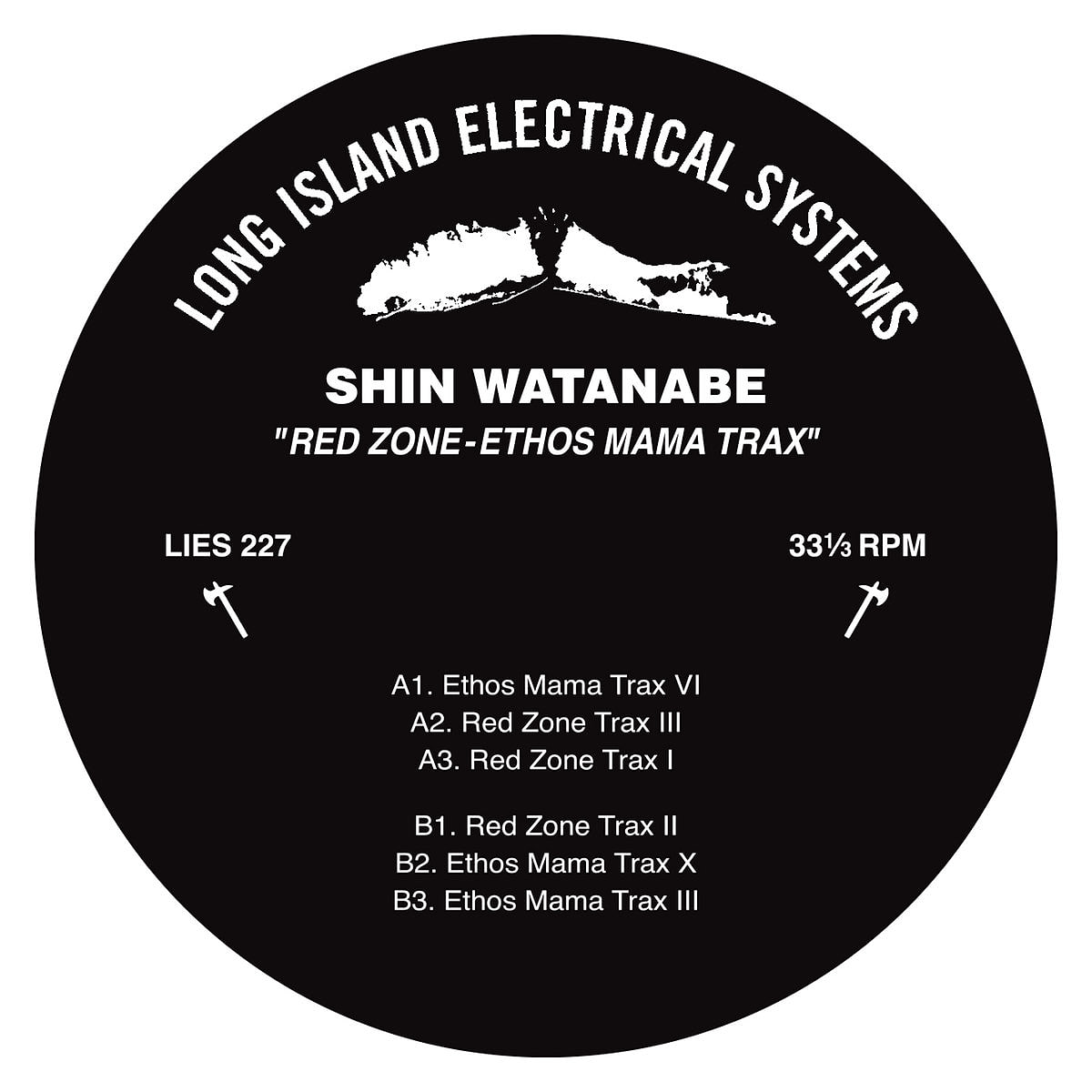 Shin Watanabe - Red Zone-Ethos Mama Trax | L.I.E.S. Records (LIES 227)