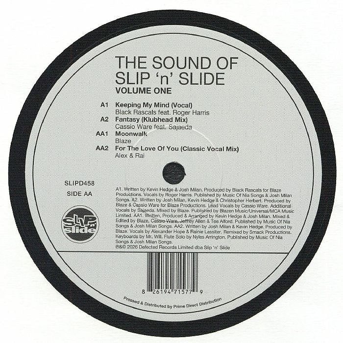 Various - The Sound Of Slip 'N' Slide - Volume One | Slip 'N