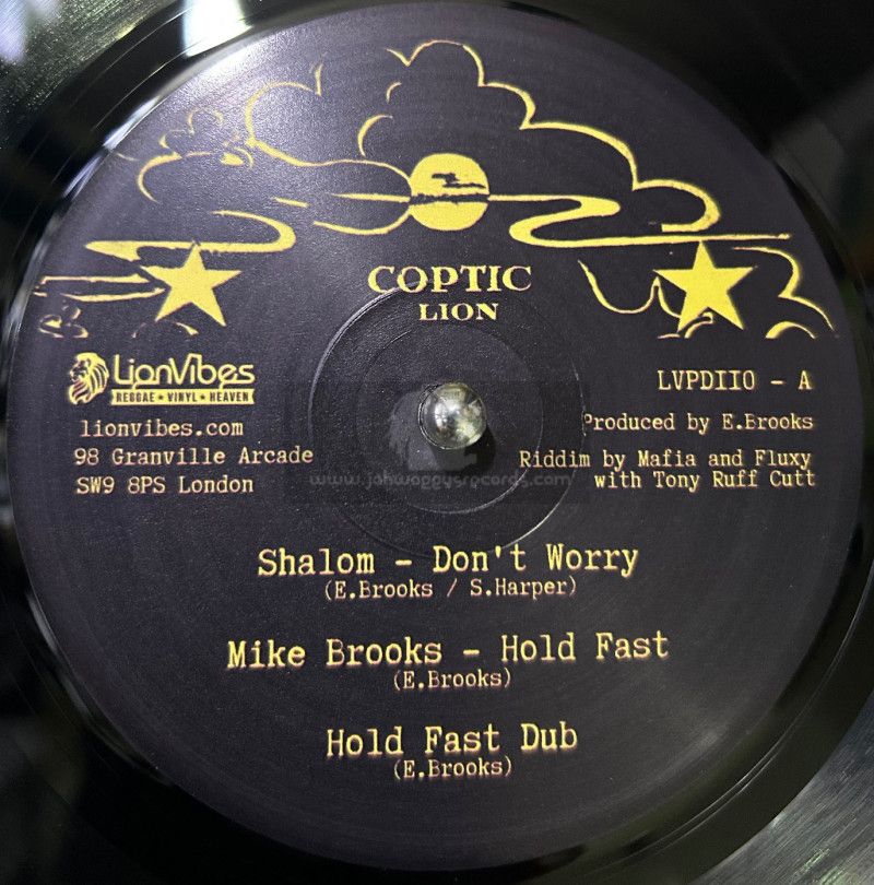 Shalom  &  Mike Brooks - Don't Worry / Shalom + Value Yourself / Shalom | Coptic Lion (lvpd 110) - main
