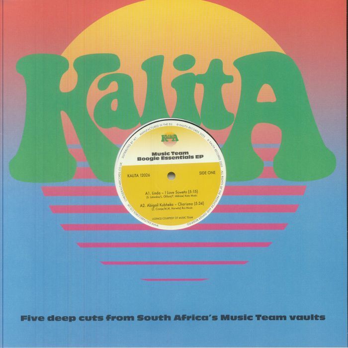 Various - Music Team Boogie Essentials EP | Kalita Records (KALITA 12026)
