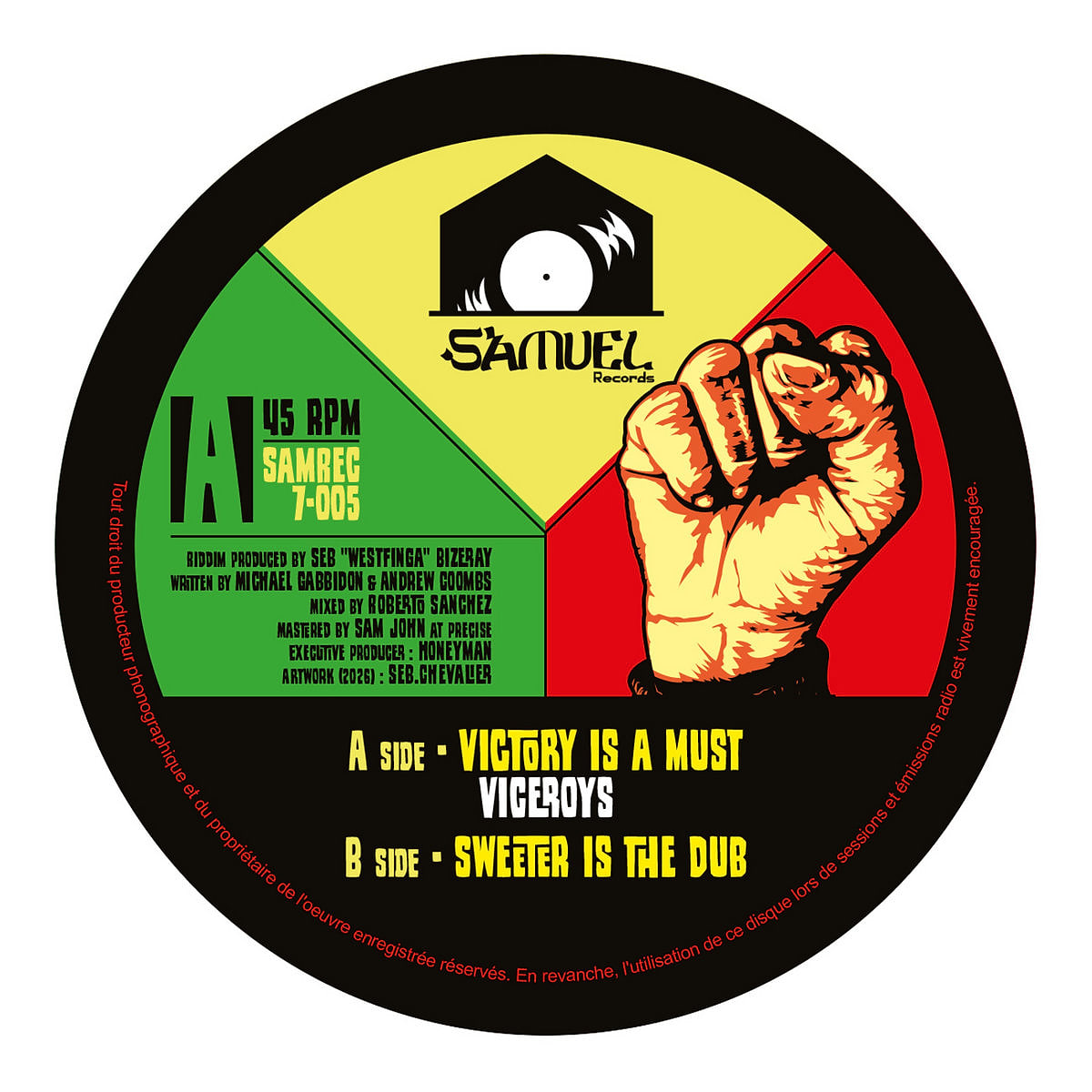 The Viceroys - Victory is a must | Samuel Records (SamRec 7-005)