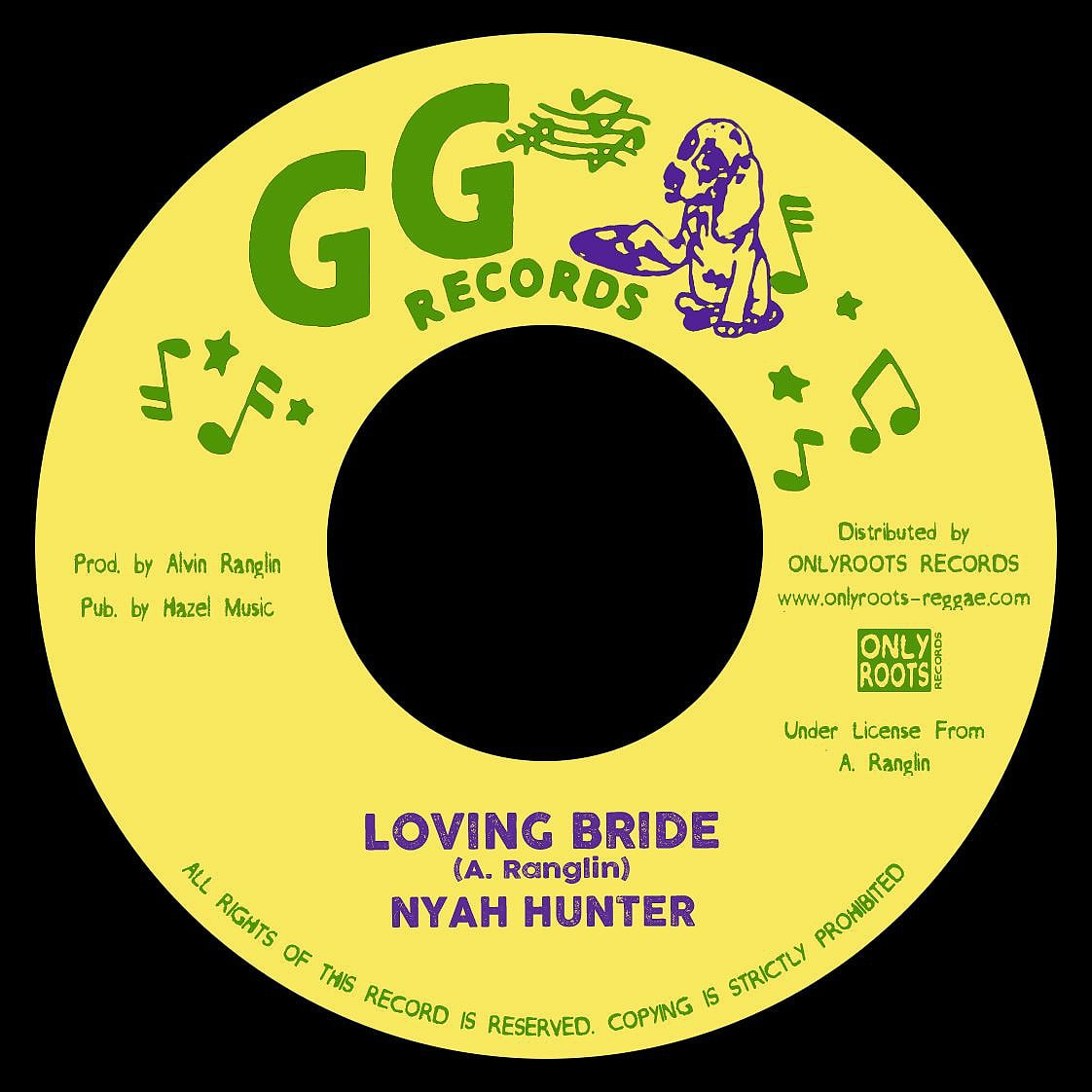 Nyah Hunter - Loving Bride | GG's Records (OR116)