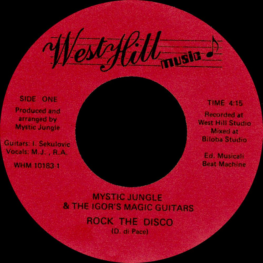 Mystic Jungle  &  & The Igor's Magic Guitars - Rock The Disco / Shaba Riddim | Periodica Records (WHM10183)