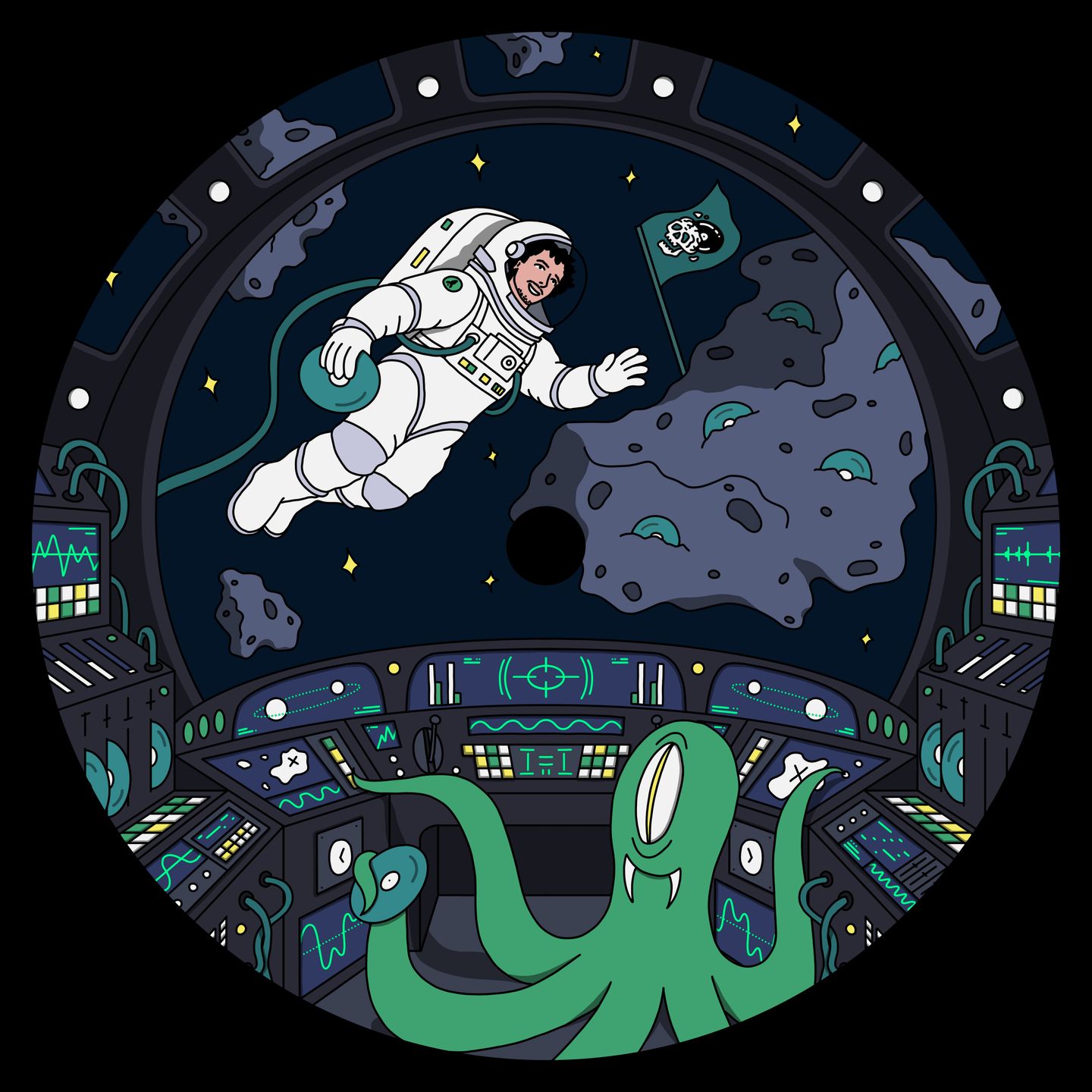 Merov' - Interdimensional Groove EP | Groove To Grave Records (GTGR05) - 2 Merov' - Interdimensional Groove EP | Groove To Grave Records (GTGR05) - 2