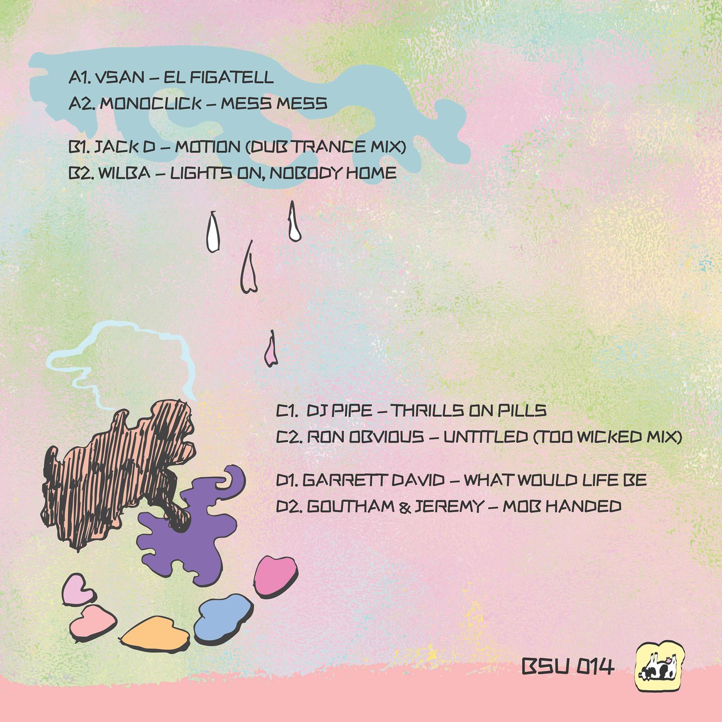 Various - 15 Years of Butter Side Up | Butter Side Up (BSU014) - 2 Various - 15 Years of Butter Side Up | Butter Side Up (BSU014) - 2