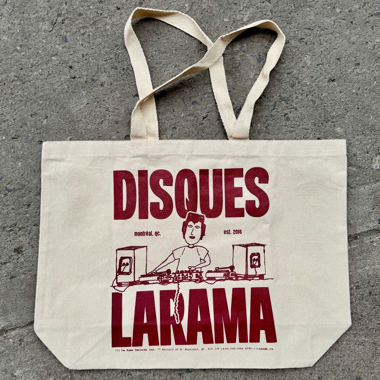 La Rama - MC DJ Tote Bag La Rama - MC DJ Tote Bag