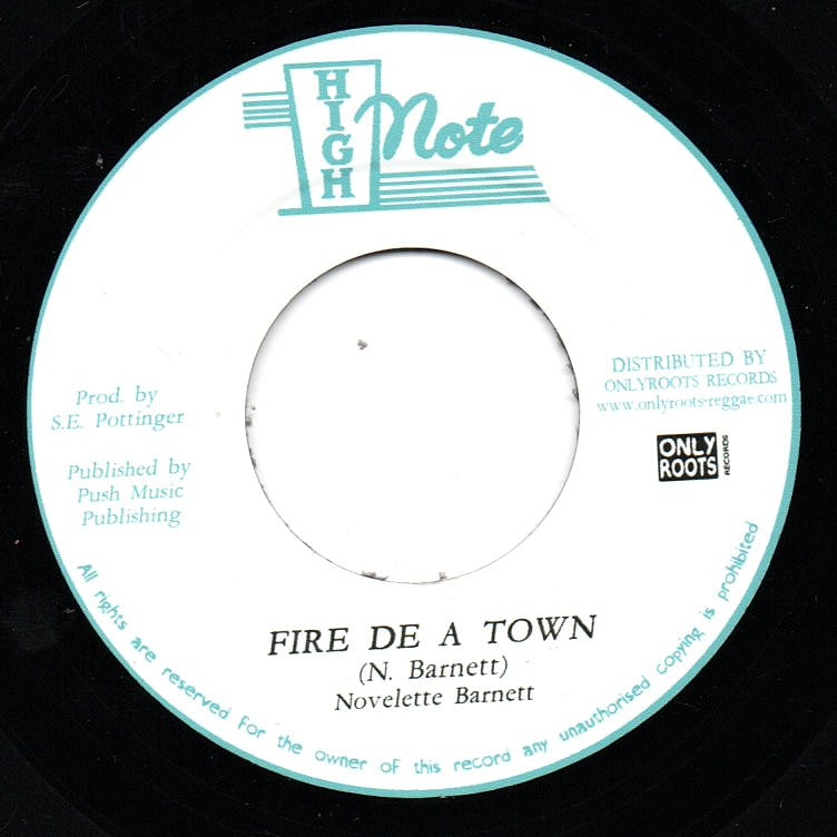 Novelette Barnett - Fire De A Town | High Note (OR 30)