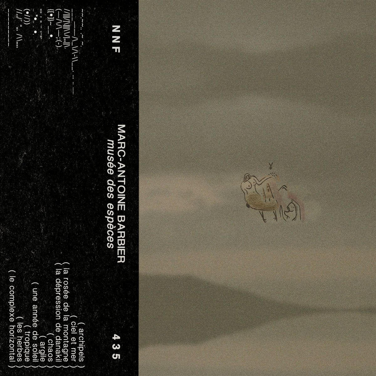 Marc-Antoine Barbier - Musée Des Espèces | Not Not Fun Records (NNF435)