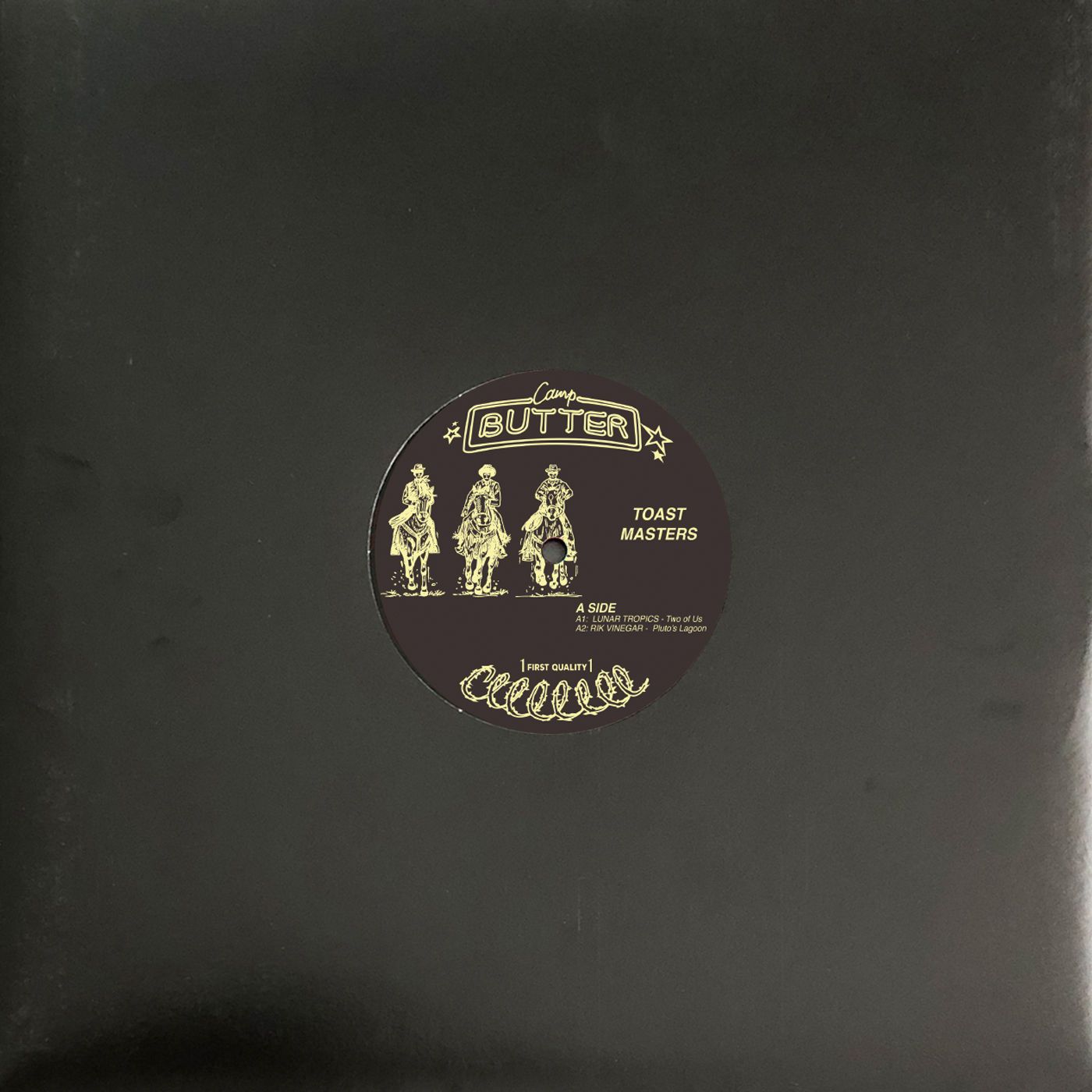 Lunar Tropics , Rik Vinegar , John Manhard , Gema - Toastmasters EP | Camp Butter Records (BTR04) Lunar Tropics , Rik Vinegar , John Manhard , Gema - Toastmasters EP | Camp Butter Records (BTR04)