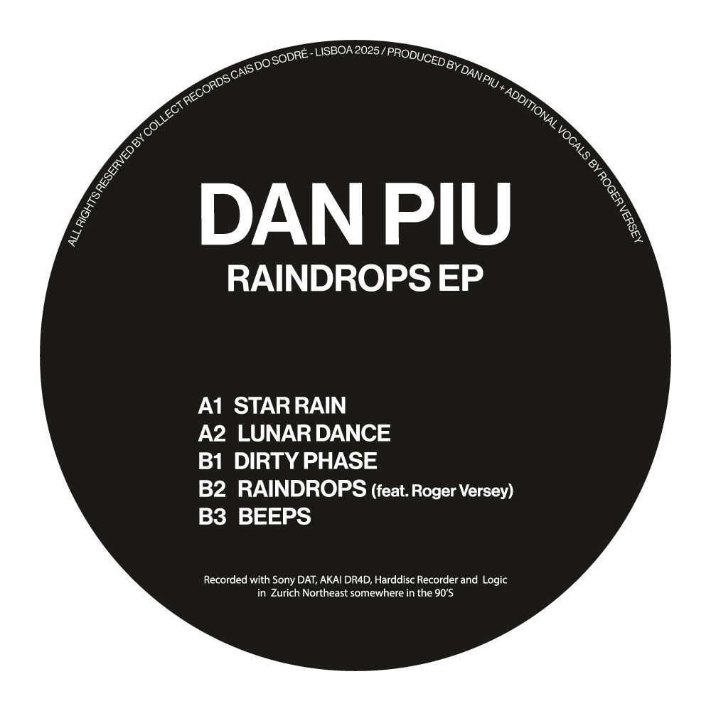 Dan Piu - Raindrops EP | Collect Records (COLL02) - main
