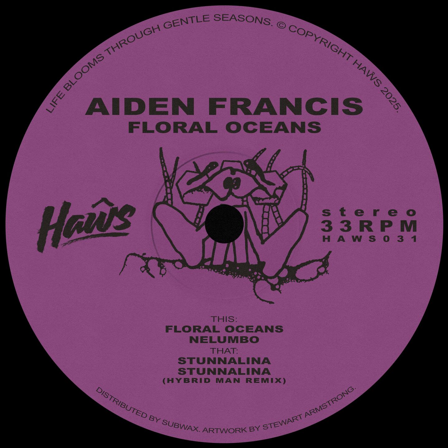 Aiden Francis - Floral Oceans | Haŵs (HAWS031) - main Aiden Francis - Floral Oceans | Haŵs (HAWS031) - main