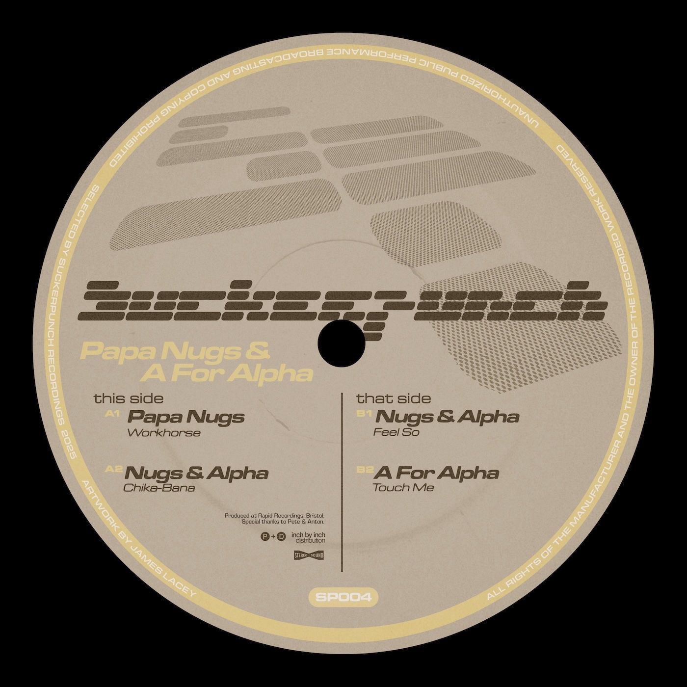 Papa Nugs , A For Alpha - SUCKERPUNCH004 | Suckerpunch (SP004)