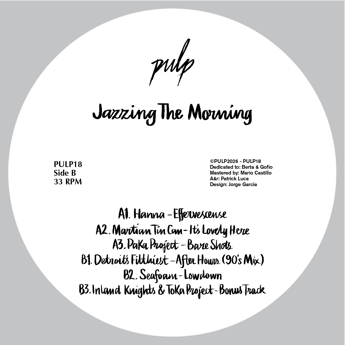 Various - Jazzing The Morning | Pulp (PULP18)