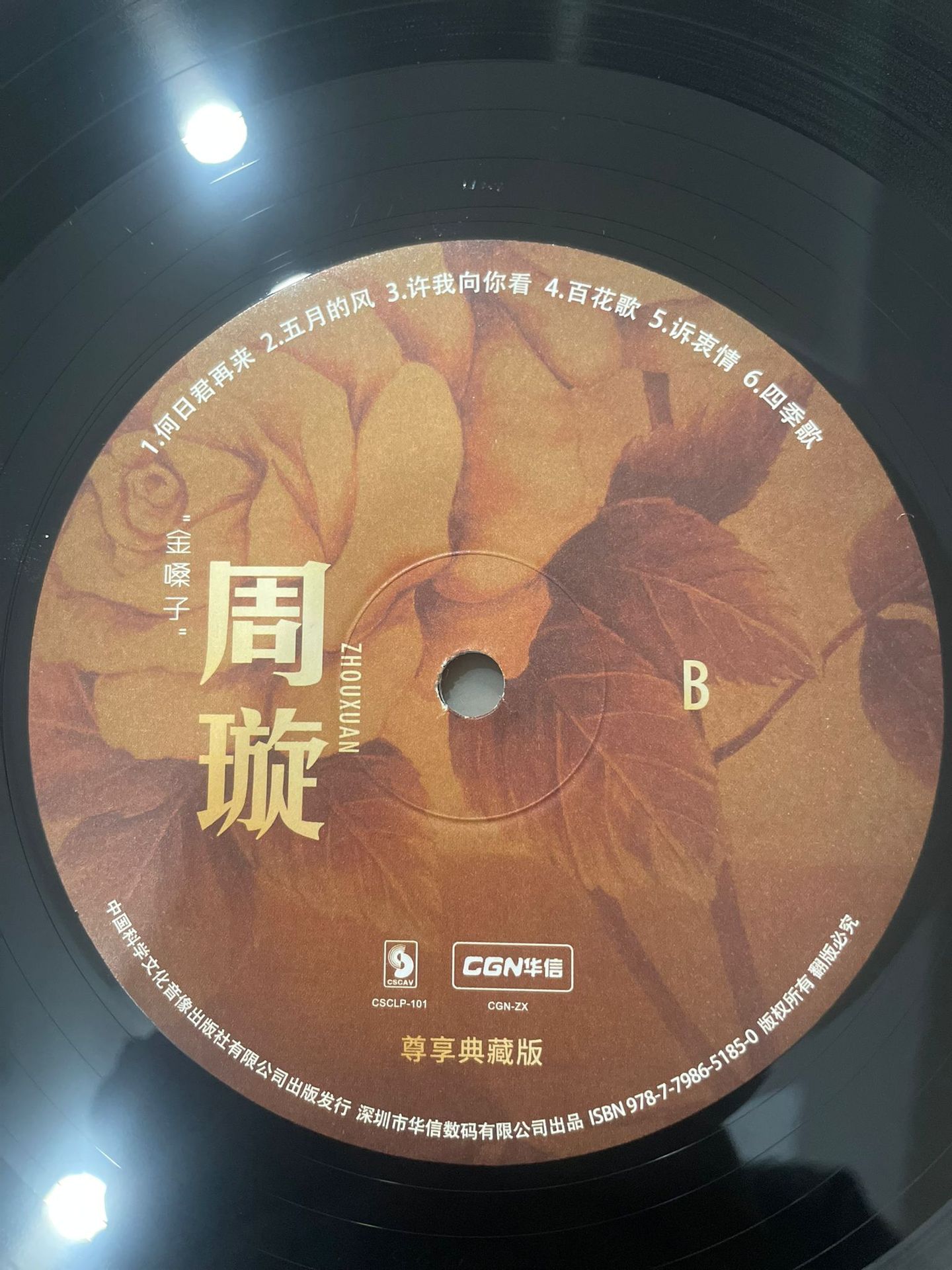 周旋 Zhou Xuen - 周旋 Zhou Xuen  - 金嗓子周旋 上海经典老歌专辑 | CGN (CGN-ZX) - 5