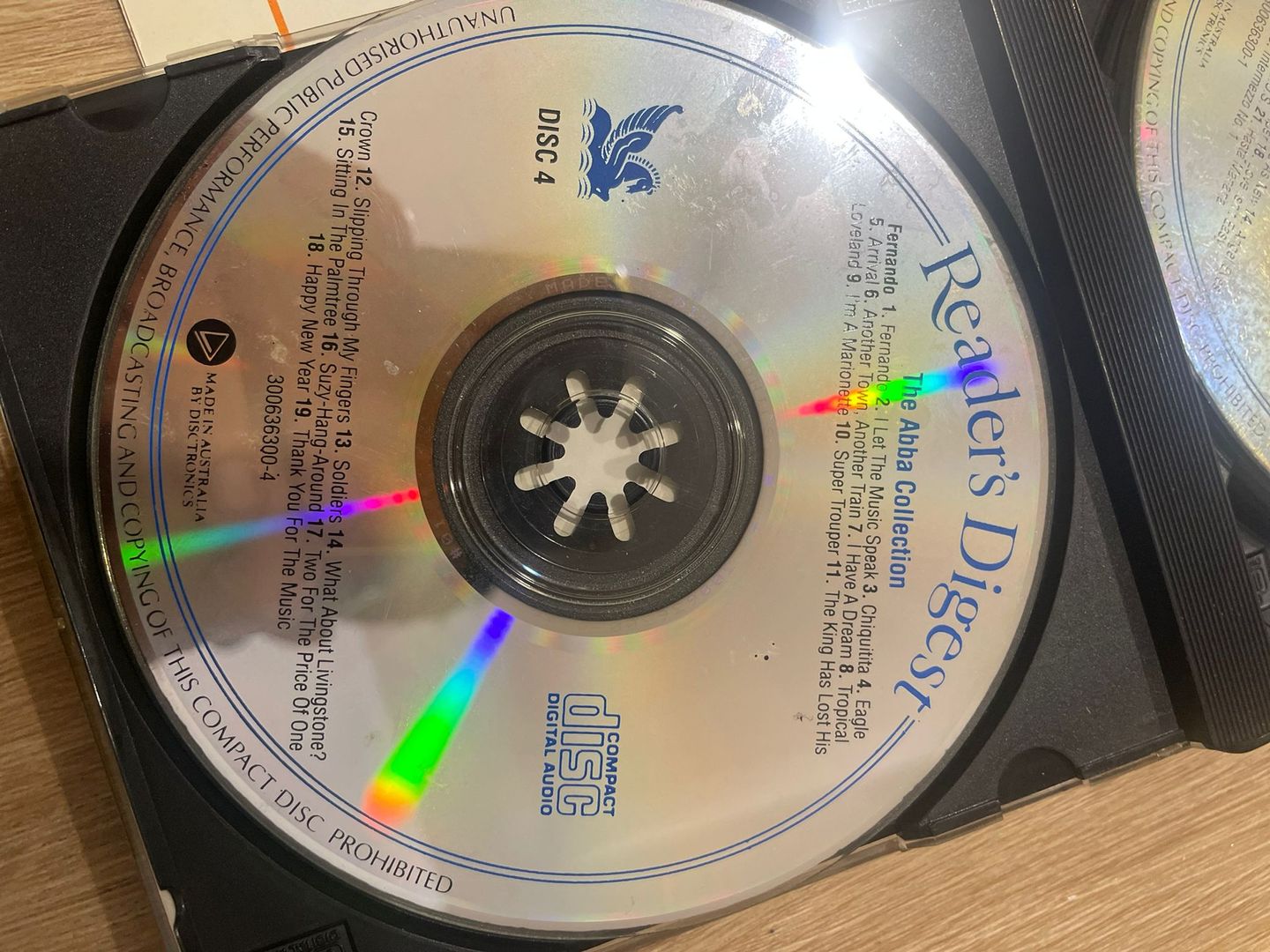  - ABBA – The ABBA Collection , 4 CD Box Set, Reader's Digest – 0350636-1/2/3/4, 1993 | Reader's Digest (300636300-1/2/3/4) - 4