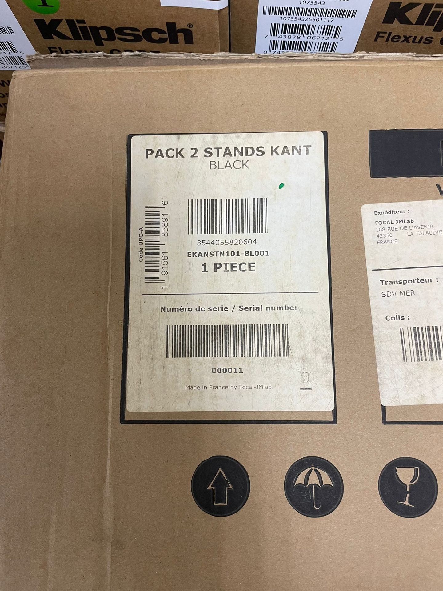 Focal - Focal Kanta N1 White/Black Bookshelf Speakers Pair with Stands - 3