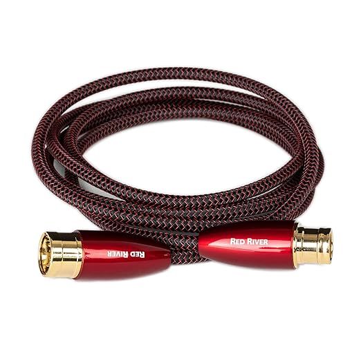 Audioquest - AudioQuest  Red River Analogue  Interconnect XLR Cable Pair - 2