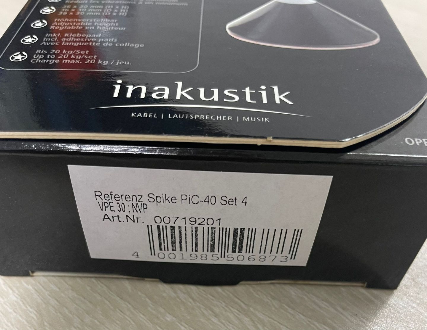 Inakustik - Inakustik Referenz Spike PIC-40 (Set of 4) - 2