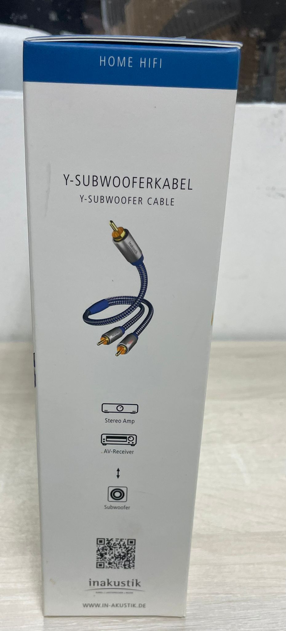 Inakustik - Inakustik Y-subwoofer Cable 12 Meter - 3