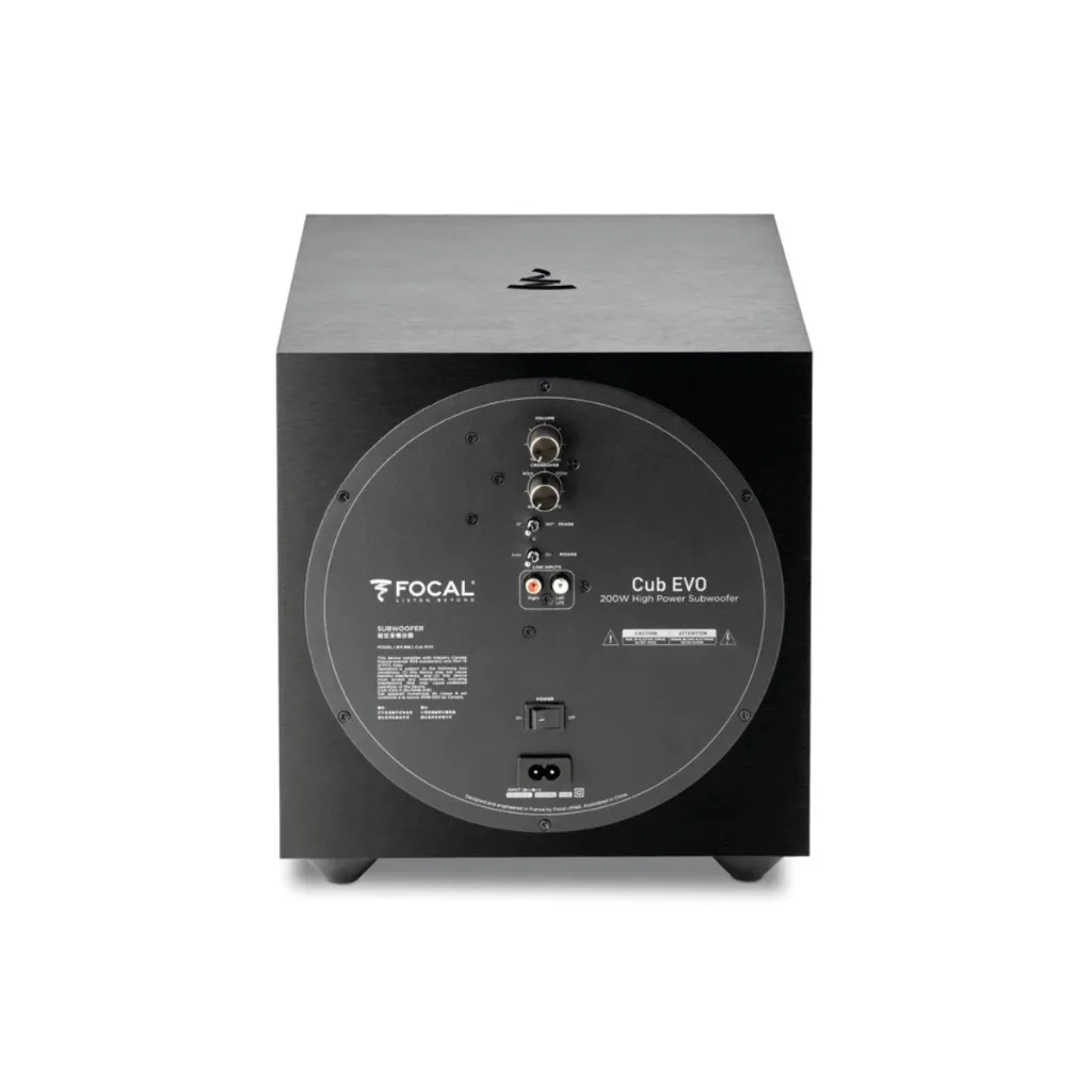 Focal - Focal Cub Evo Subwoofer (Black) - 3