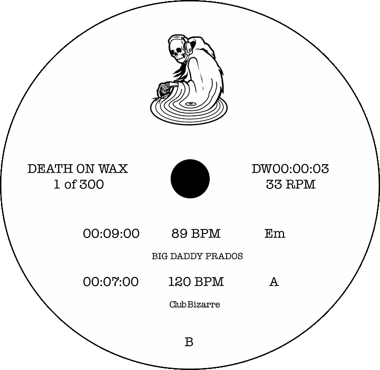 Remain / Big Daddy Prados / Club Bizarre - DW:00:00:03 | Death On Wax (DW00:00:03) - main
