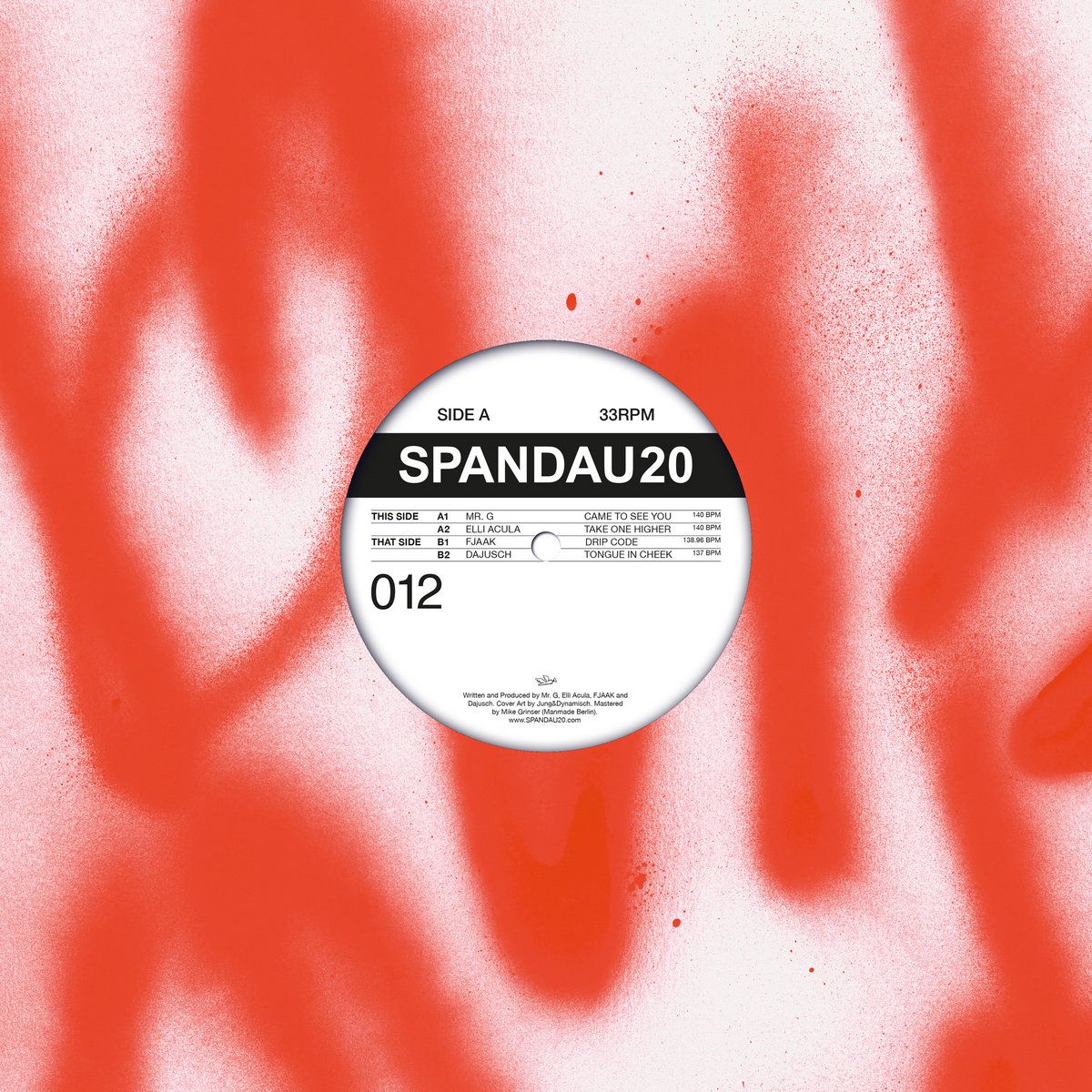 Various - SPANDAU20 012 | SPANDAU20 (SPND20012)